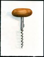 Kitchen And Bar Items - Old Cockscrew - Watercolor